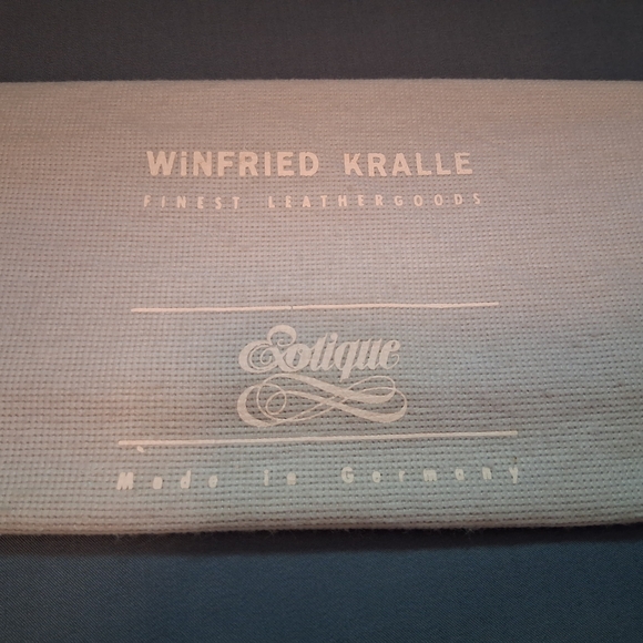 Ostrich Leather Attache - Winfried Kralle - One of a Kind - Exotique Design - Picture 2 of 16